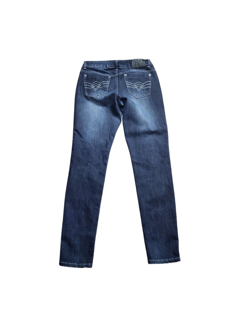 ZANA DI Y2K Denim Jeans Vintage SZ 11 Skinny Whiskered Juniors - Picture 2 of 11